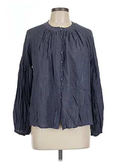 Pre-owned Dazy 3/4 Sleeve Blouse In Gray
