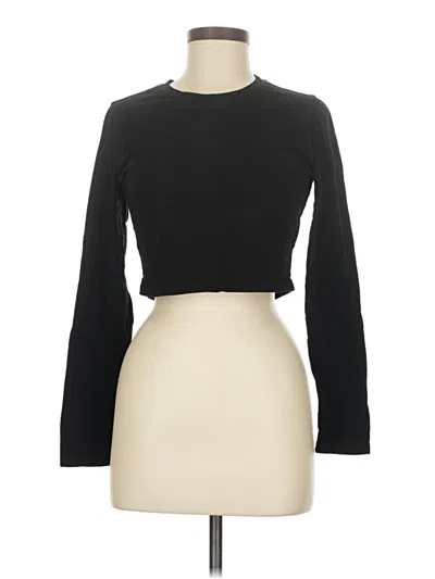 Pre-owned Dazy 3/4 Sleeve T-shirt In Black