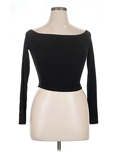 Pre-owned Dazy 3/4 Sleeve T-shirt In Black