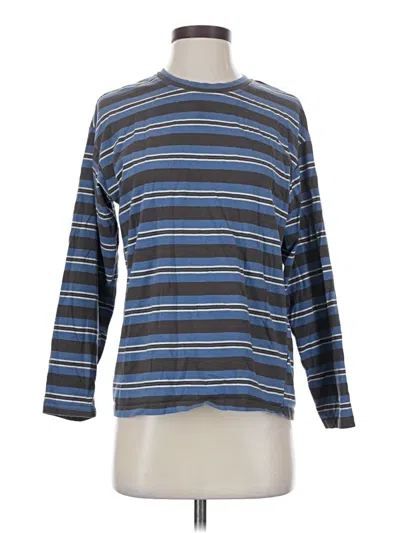 Pre-owned Dazy 3/4 Sleeve T-shirt In Blue