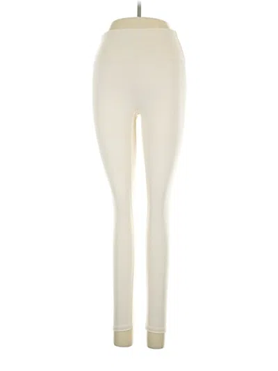 Pre-owned Dazy Active Pants In Ivory