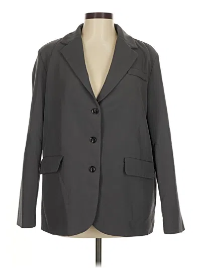 Pre-owned Dazy Blazer Jacket In Gray