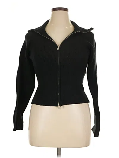 Pre-owned Dazy Cardigan Sweater In Black