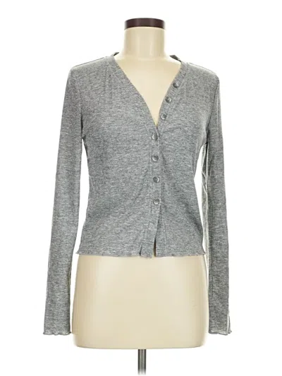 Pre-owned Dazy Cardigan Sweater In Gray