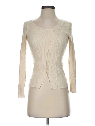 Pre-owned Dazy Cardigan Sweater In Ivory