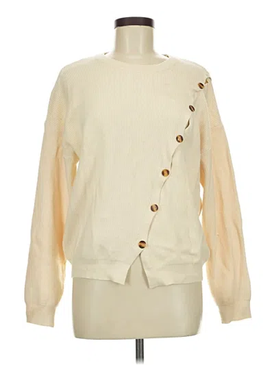 Pre-owned Dazy Cardigan Sweater In Ivory