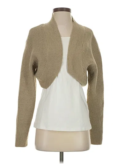 Pre-owned Dazy Cardigan Sweater In Tan