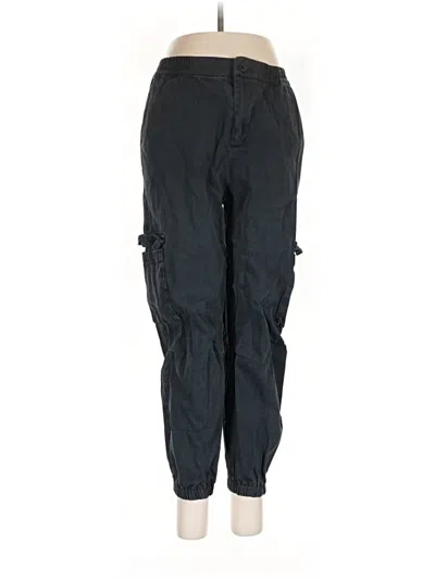 Pre-owned Dazy Cargo Pants In Black
