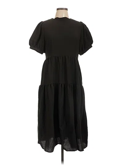 Pre-owned Dazy Casual Dress In Black