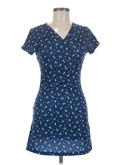 Pre-owned Dazy Casual Dress In Blue