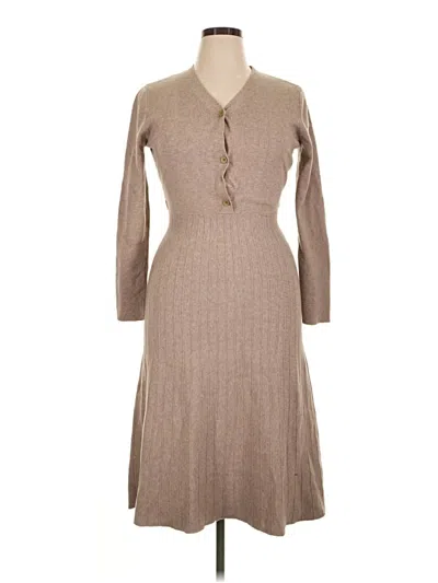 Pre-owned Dazy Casual Dress In Tan