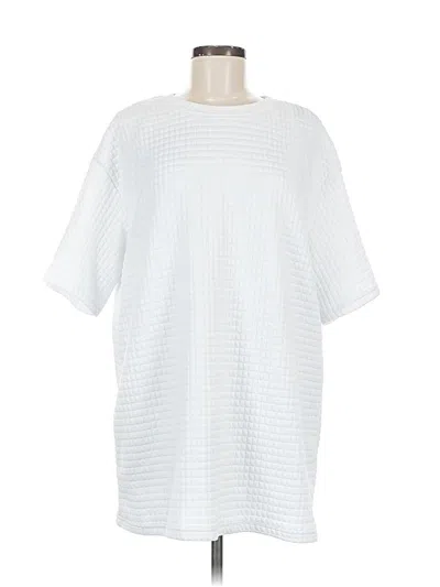 Pre-owned Dazy Casual Dress In White