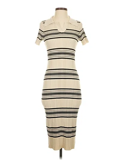 Pre-owned Dazy Casual Dress In White