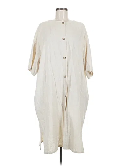 Pre-owned Dazy Casual Dress In White