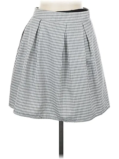 Pre-owned Dazy Casual Skirt In Gray