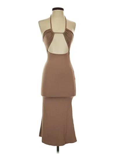 Pre-owned Dazy Cocktail Dress In Brown