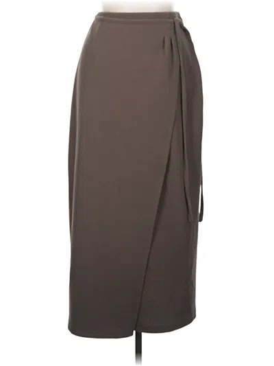 Pre-owned Dazy Formal Skirt In Brown