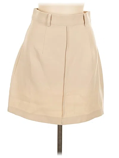 Pre-owned Dazy Formal Skirt In Ivory