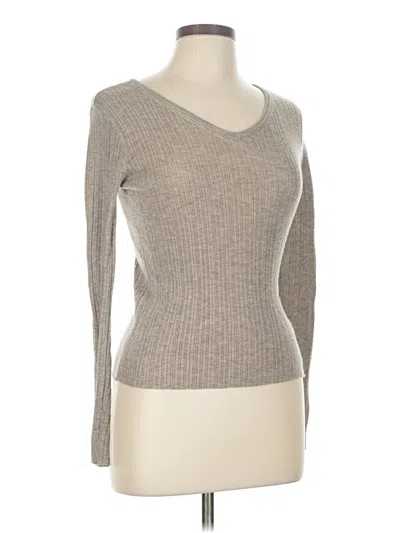 Pre-owned Dazy Long Sleeve T-shirt In Gray