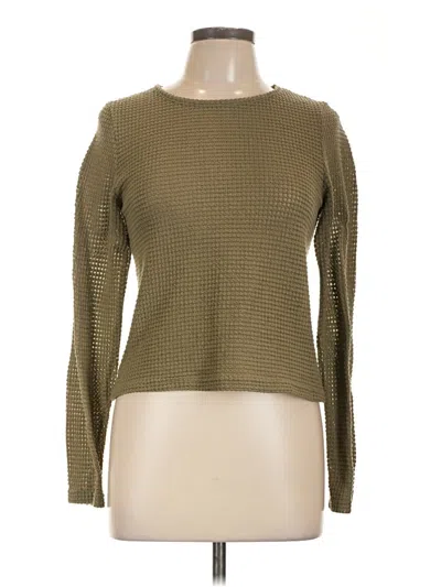 Pre-owned Dazy Long Sleeve T-shirt In Green