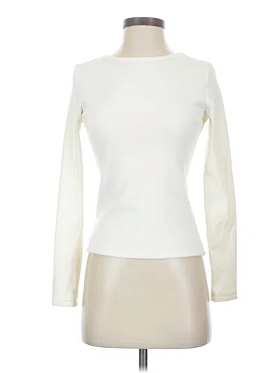Pre-owned Dazy Long Sleeve T-shirt In Ivory
