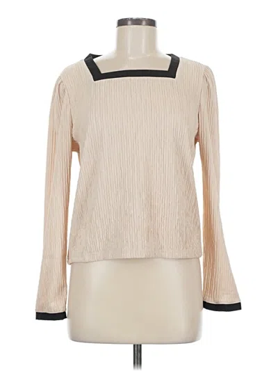 Pre-owned Dazy Long Sleeve Turtleneck In White