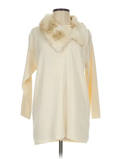 Pre-owned Dazy Poncho In White