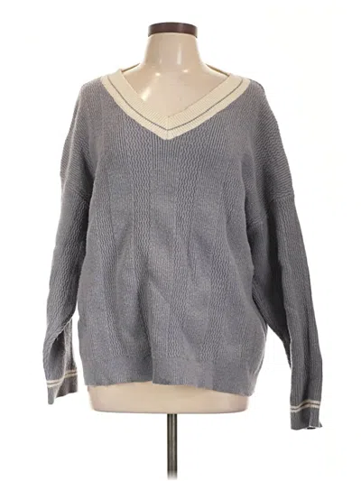 Pre-owned Dazy Pullover Sweater In Gray