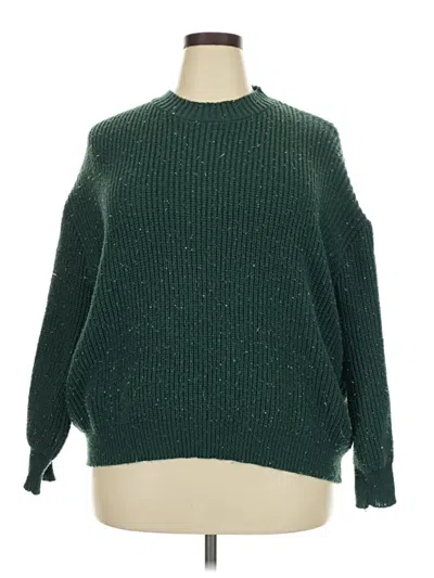 Pre-owned Dazy Pullover Sweater In Green