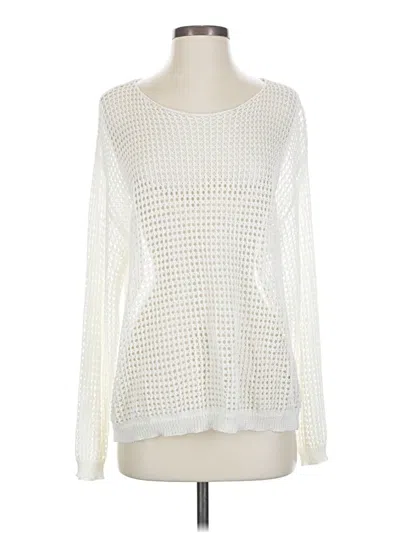 Pre-owned Dazy Pullover Sweater In White