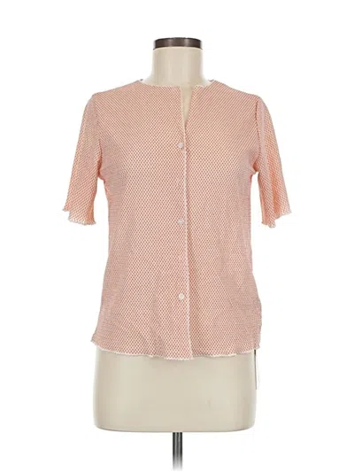 Pre-owned Dazy Short Sleeve Blouse In Pink