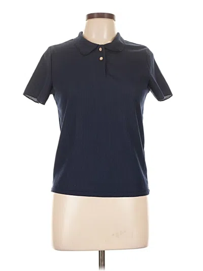 Pre-owned Dazy Short Sleeve Polo Shirt In Blue