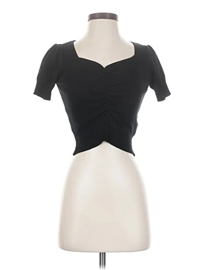 Pre-owned Dazy Short Sleeve T-shirt In Black
