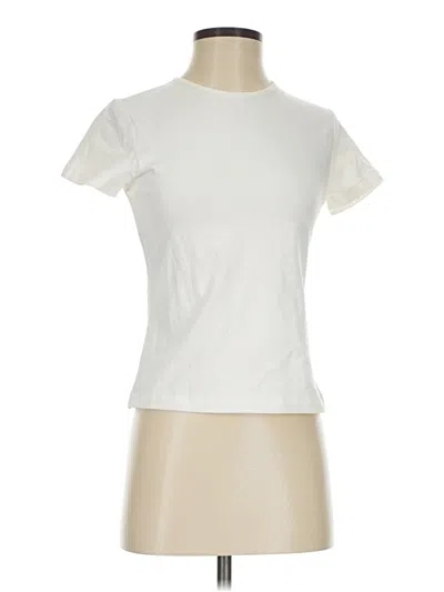 Pre-owned Dazy Short Sleeve T-shirt In Ivory