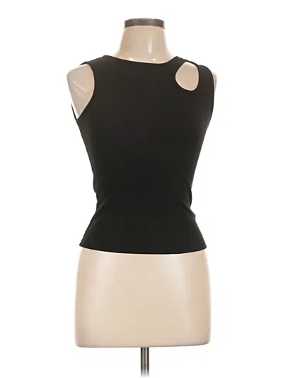 Pre-owned Dazy Sleeveless T-shirt In Black