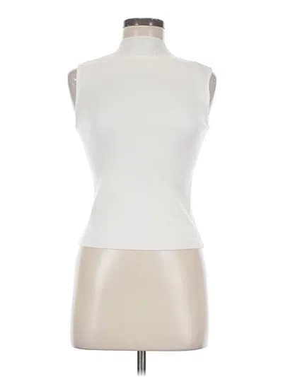 Pre-owned Dazy Sleeveless T-shirt In White