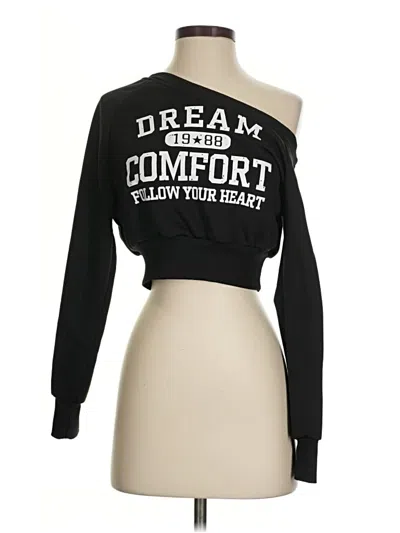 Pre-owned Dazy Sweatshirt In Black