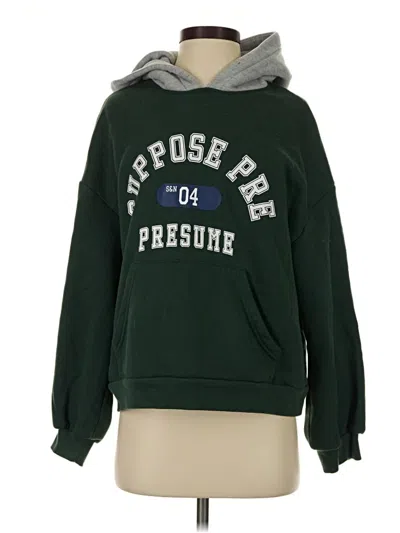 Pre-owned Dazy Sweatshirt In Green