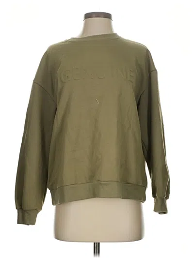 Pre-owned Dazy Sweatshirt In Green