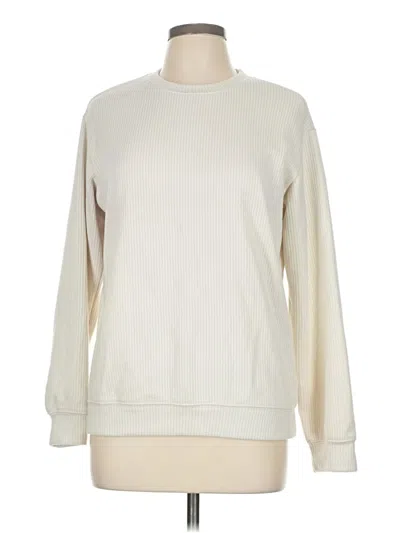 Pre-owned Dazy Sweatshirt In White