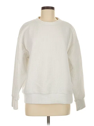 Pre-owned Dazy Sweatshirt In White