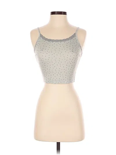 Pre-owned Dazy Tank Top Blue Halter Neckline Tops