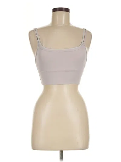 Pre-owned Dazy Tube Top Silver Strapless Neckline Tops