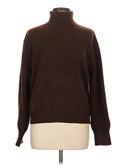Pre-owned Dazy Turtleneck Sweater In Brown