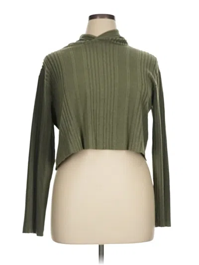 Pre-owned Dazy Turtleneck Sweater In Green