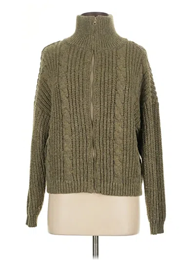 Pre-owned Dazy Turtleneck Sweater In Green
