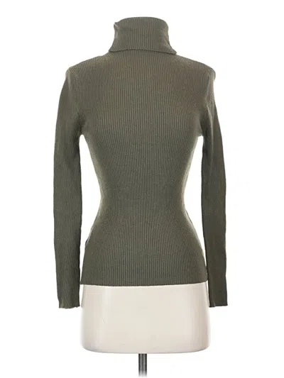Pre-owned Dazy Turtleneck Sweater In Green