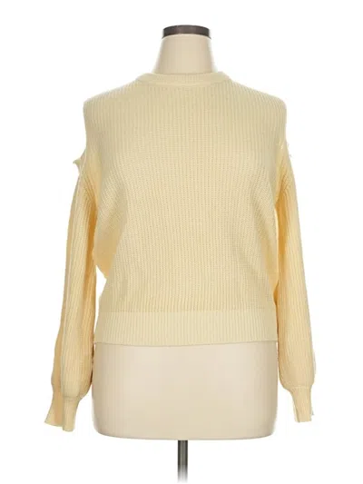 Pre-owned Dazy Turtleneck Sweater In Yellow