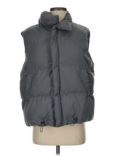 Pre-owned Dazy Vest In Gray