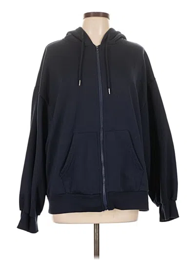 Pre-owned Dazy Zip Up Hoodie In Blue